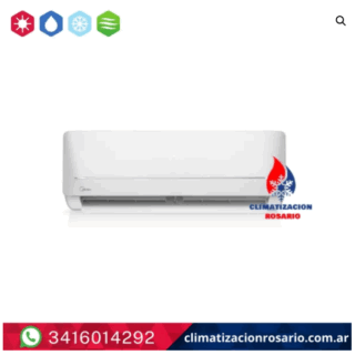 SPLIT 3600 W MIDEA INVERTER R32 A++