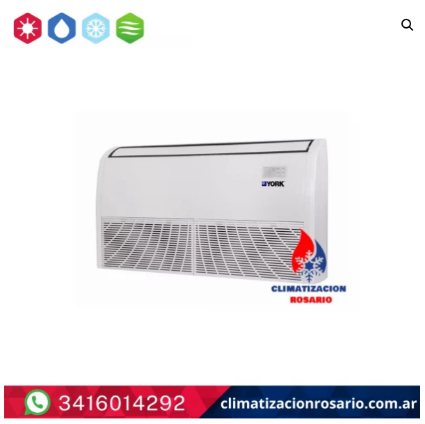 PISO TECHO 3 TR YORK TRIFASICO sku10376