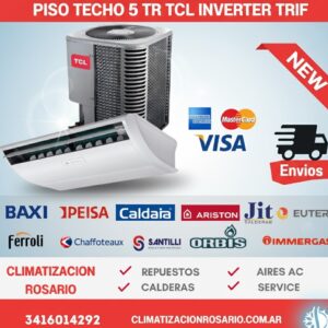 Aire Acondicionado PISO TECHO 5 TR TCL INVERTER TRIF  sku11195