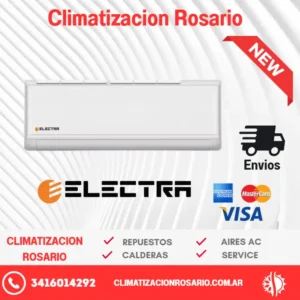 Aire Acondicionado SPLIT 3500 W ELECTRA INVERTER R410 sku11127