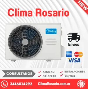 Aire Acondicionado SPLIT 3430 W MIDEA R410 A+ sku11140