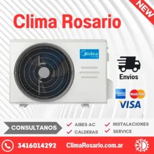 Aire Acondicionado MIDEA SPLIT 2740 W INVERTER MSAGIC-09H sku11172