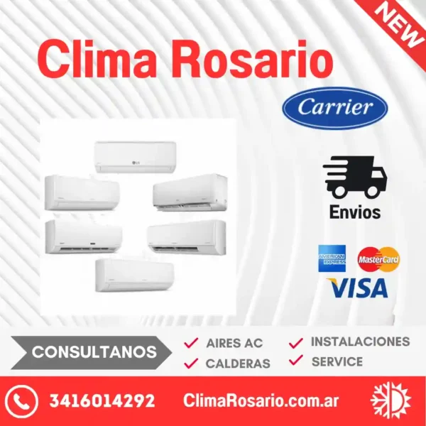 Aire Acondicionado SPLIT 5350 W SURREY INVERTER WIFI sku11213