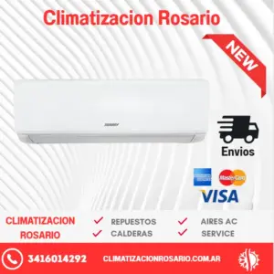 Aire Acondicionado SPLIT 2730 W SURREY R410 A+ ON-OFF sku11121