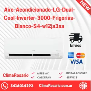 Aire-Acondicionado-LG-Dual-Cool-Inverter-Split-Frio-calor-3000-Frigorias-Blanco-220v--240v-S4-w12ja3aa sku11015
